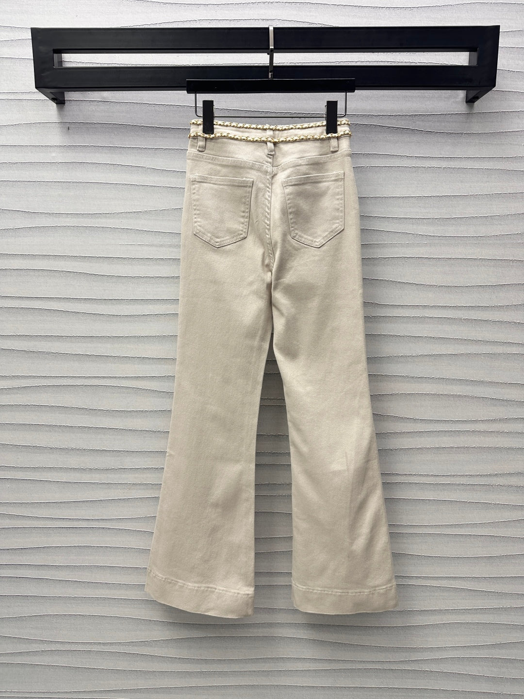 Heavy Duty Chain Denim Trousers