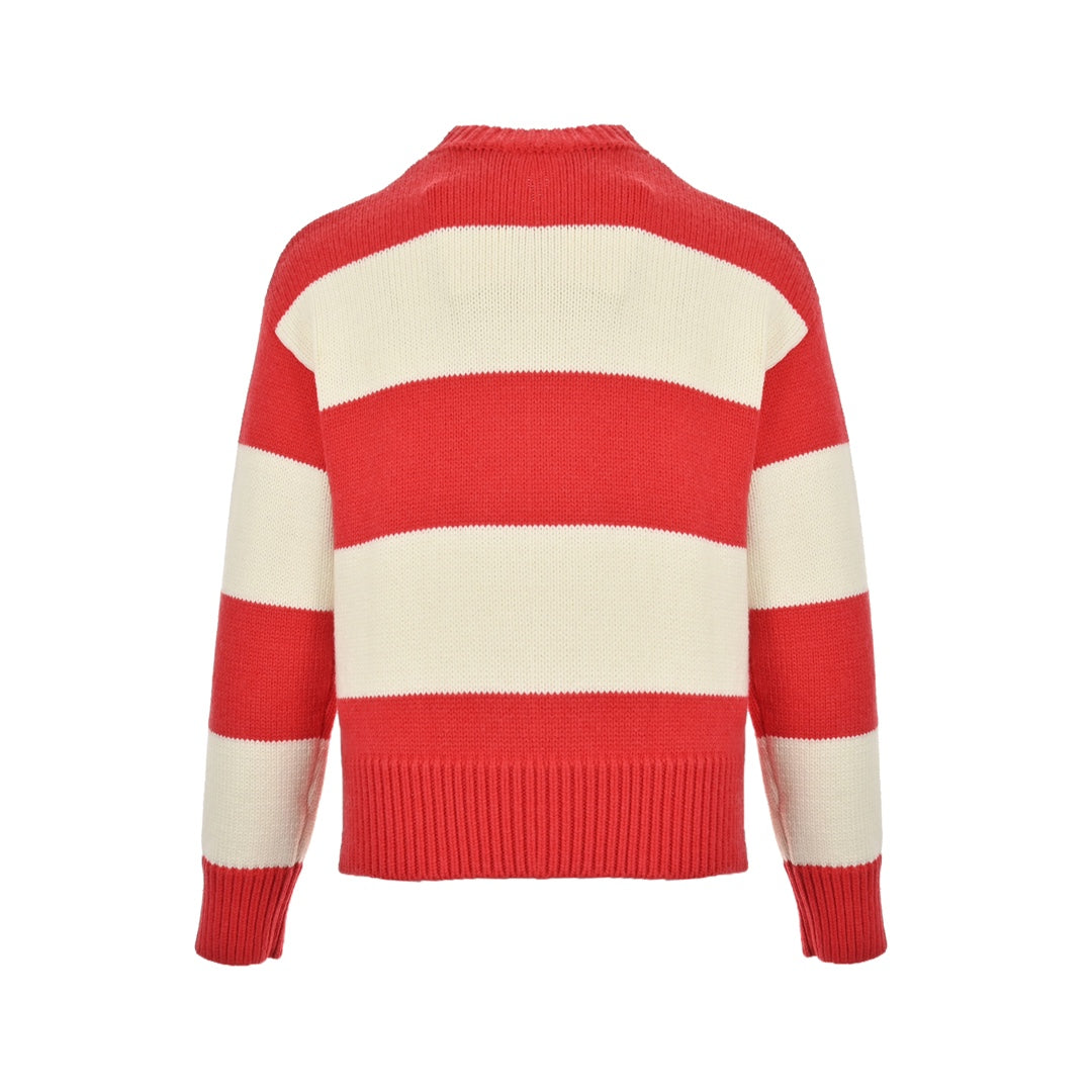 Limited striped women's sweater