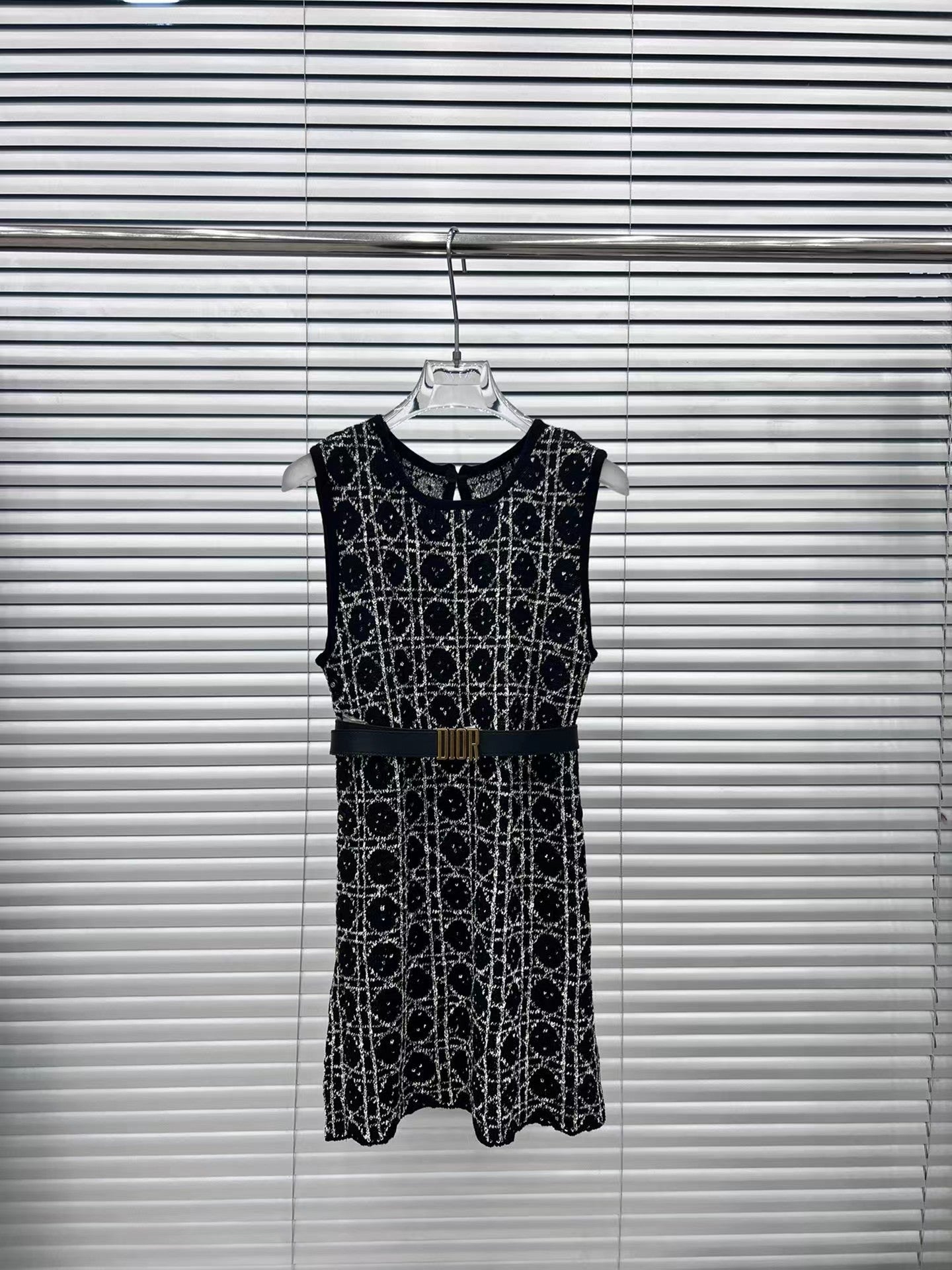 cannage jacquard sundress