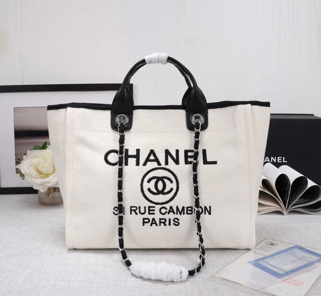 linen cotton denim shopping bag beach