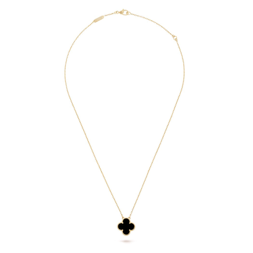 four leaf clover pendant necklace clavicle chain