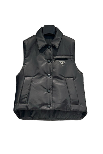 New Triangle Logo Down Vest