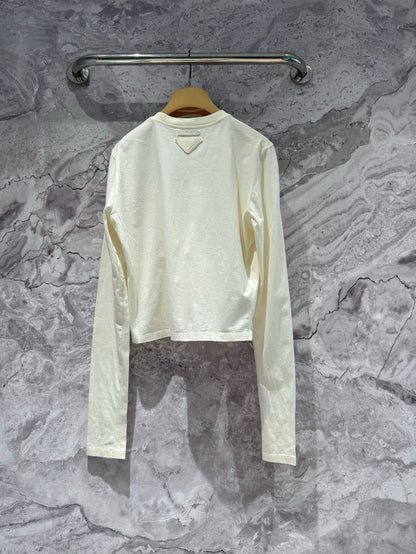 PD new cotton round neck long sleeve