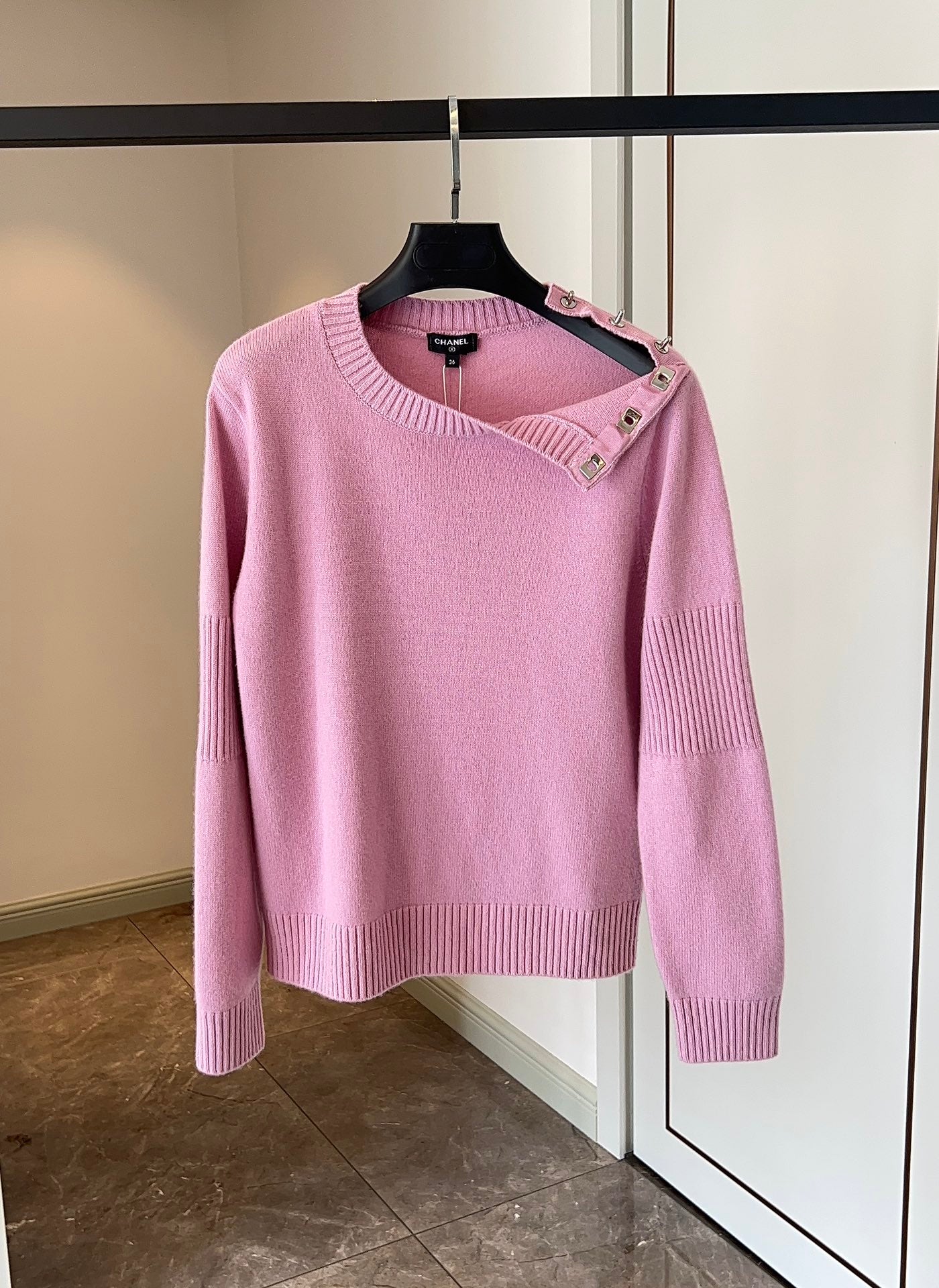 Cashmere Shoulder Sweater