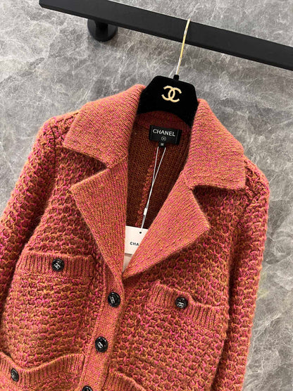 Duvier cashmere knitted jacket