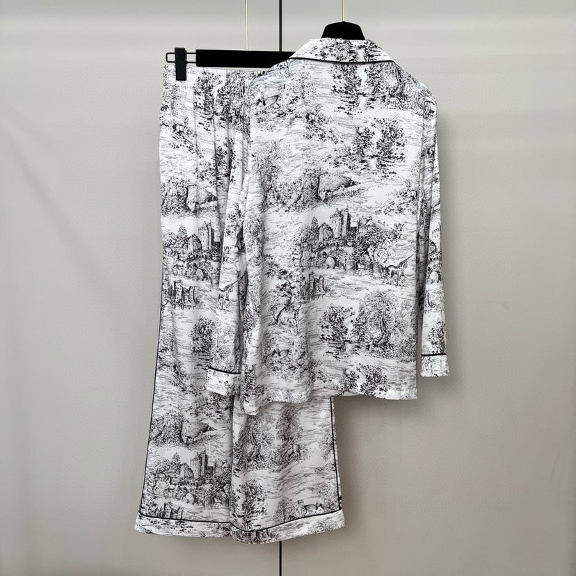 Rui Garden Jungle Pattern Print Series Suit