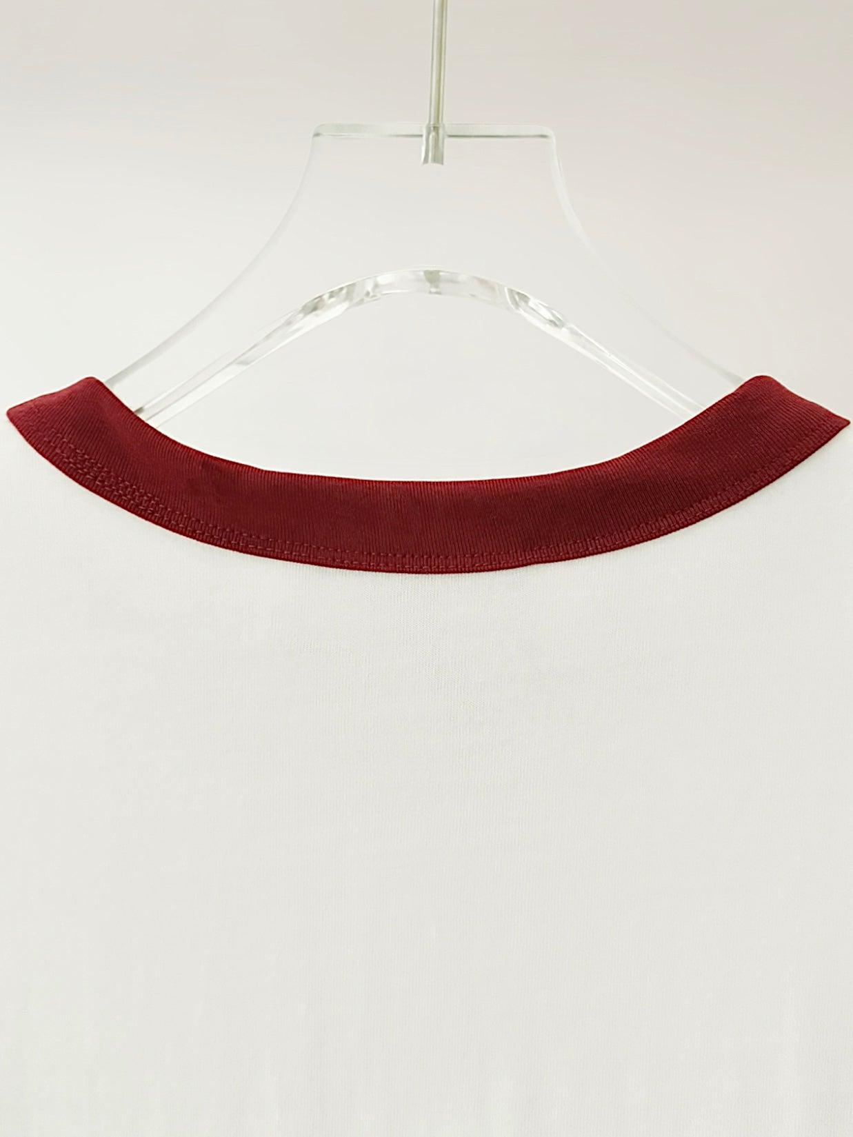 letter embroidered t-shirt