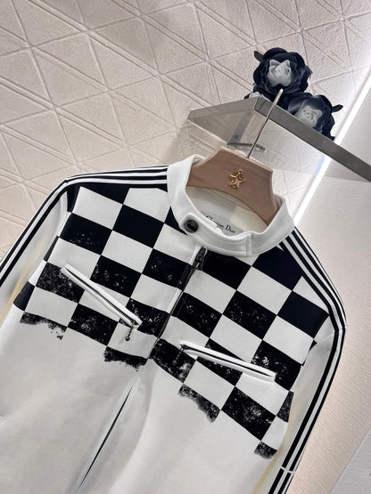 checkerboard jacket