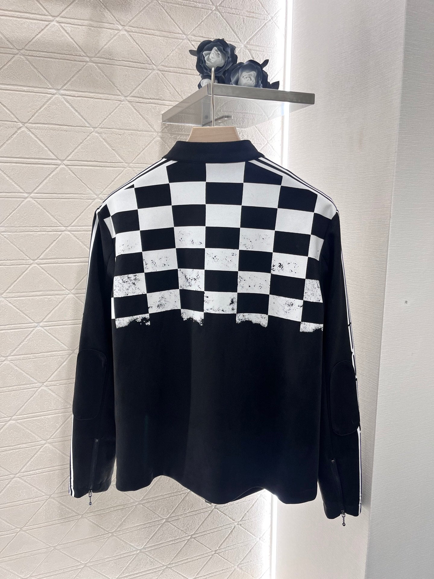 checkerboard jacket