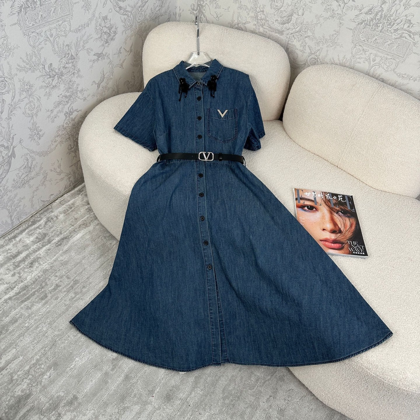 Fashion denim dress