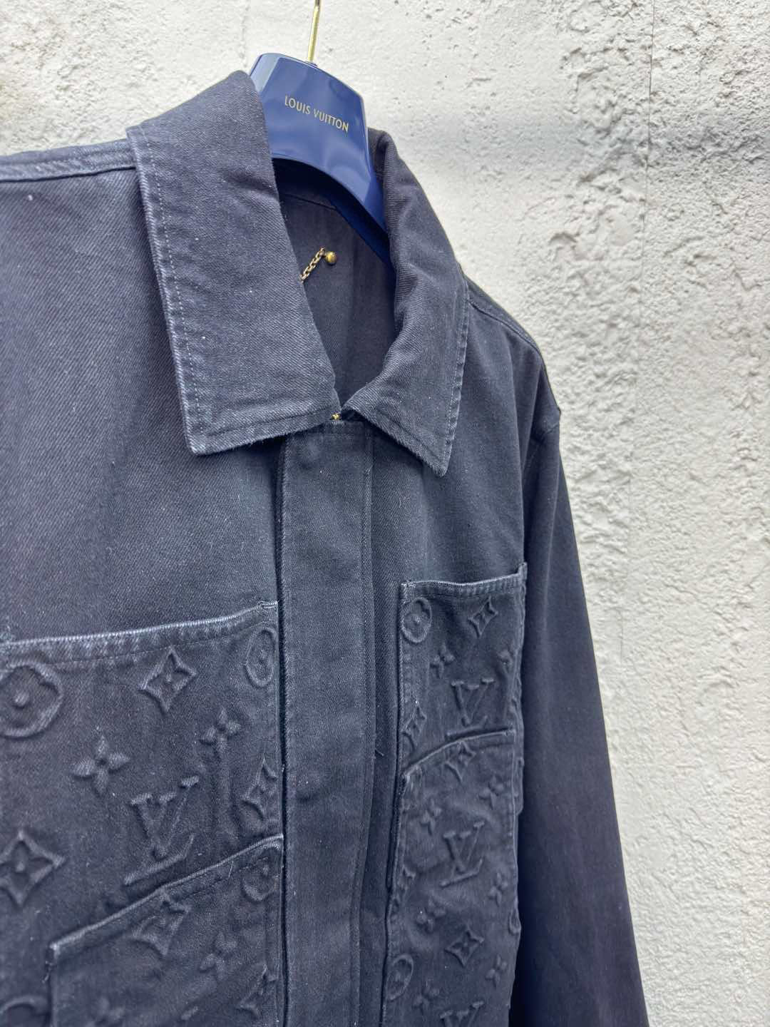 Embossed Pocket Denim Jacket