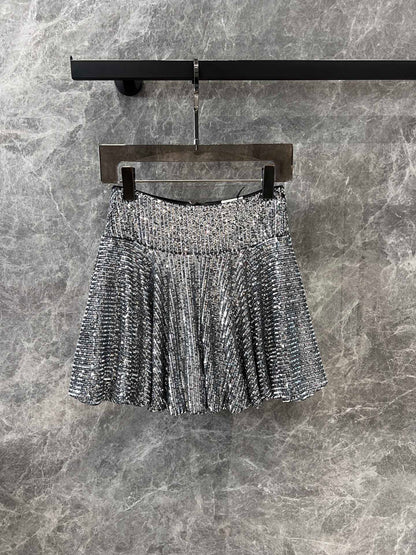 New Early Spring High-end Sequined Skirt