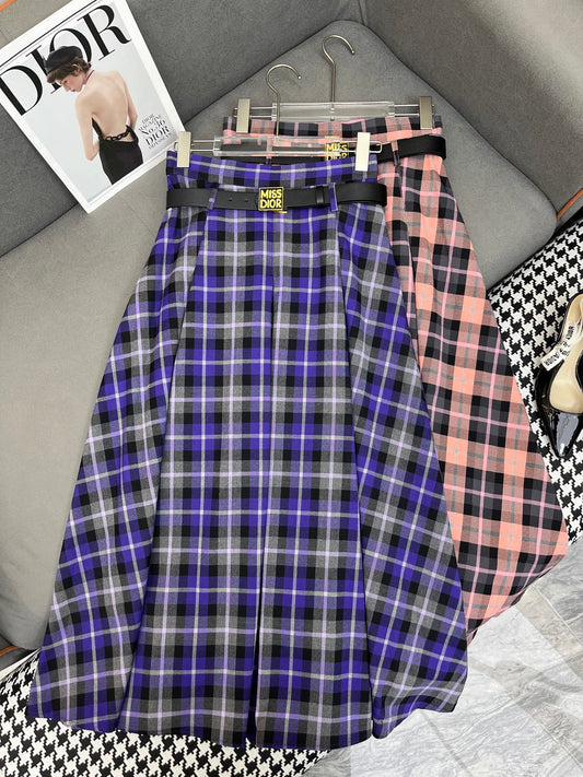 New Plaid Skirt