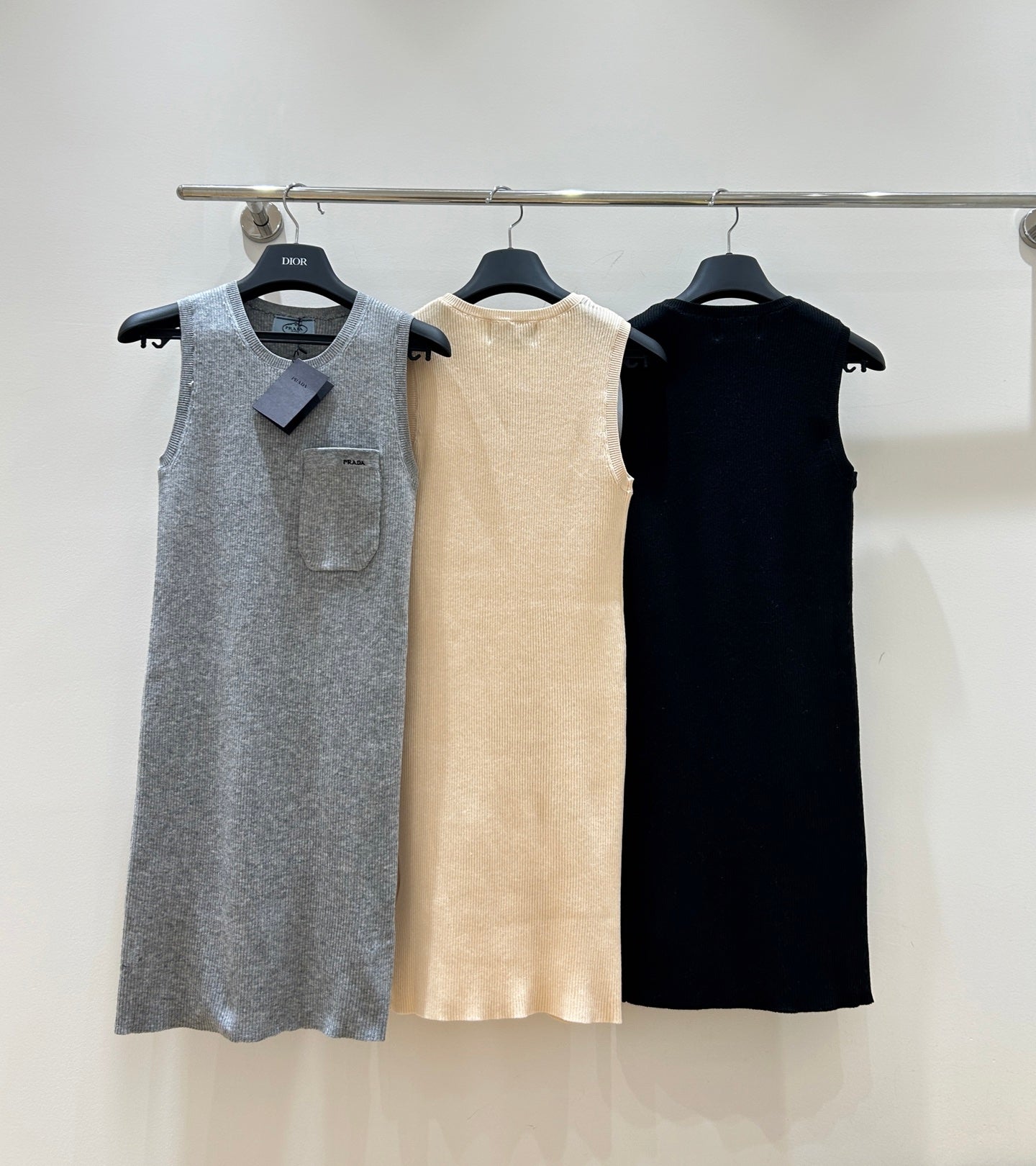 Tank Dress with Chest Pocket