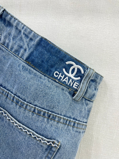 Heavy duty spliced jeans