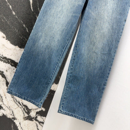 Vintage Washed Blue Jeans