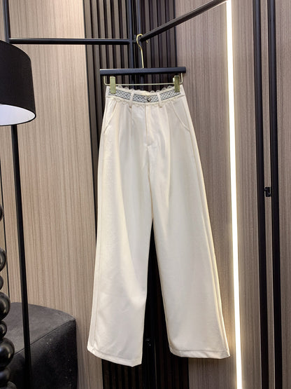 New style hot diamond wide leg pants