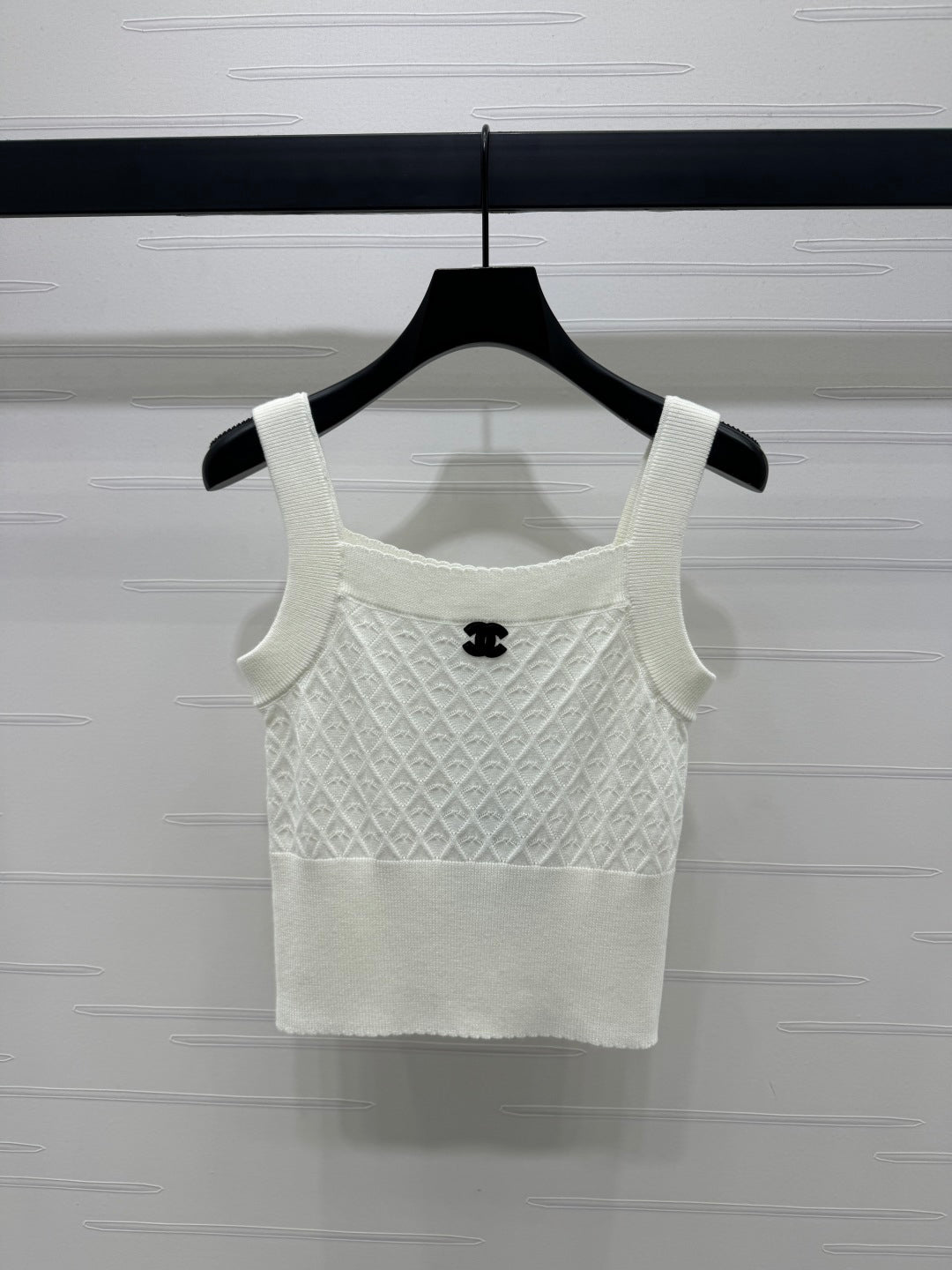 Heart Check Knit Camisole