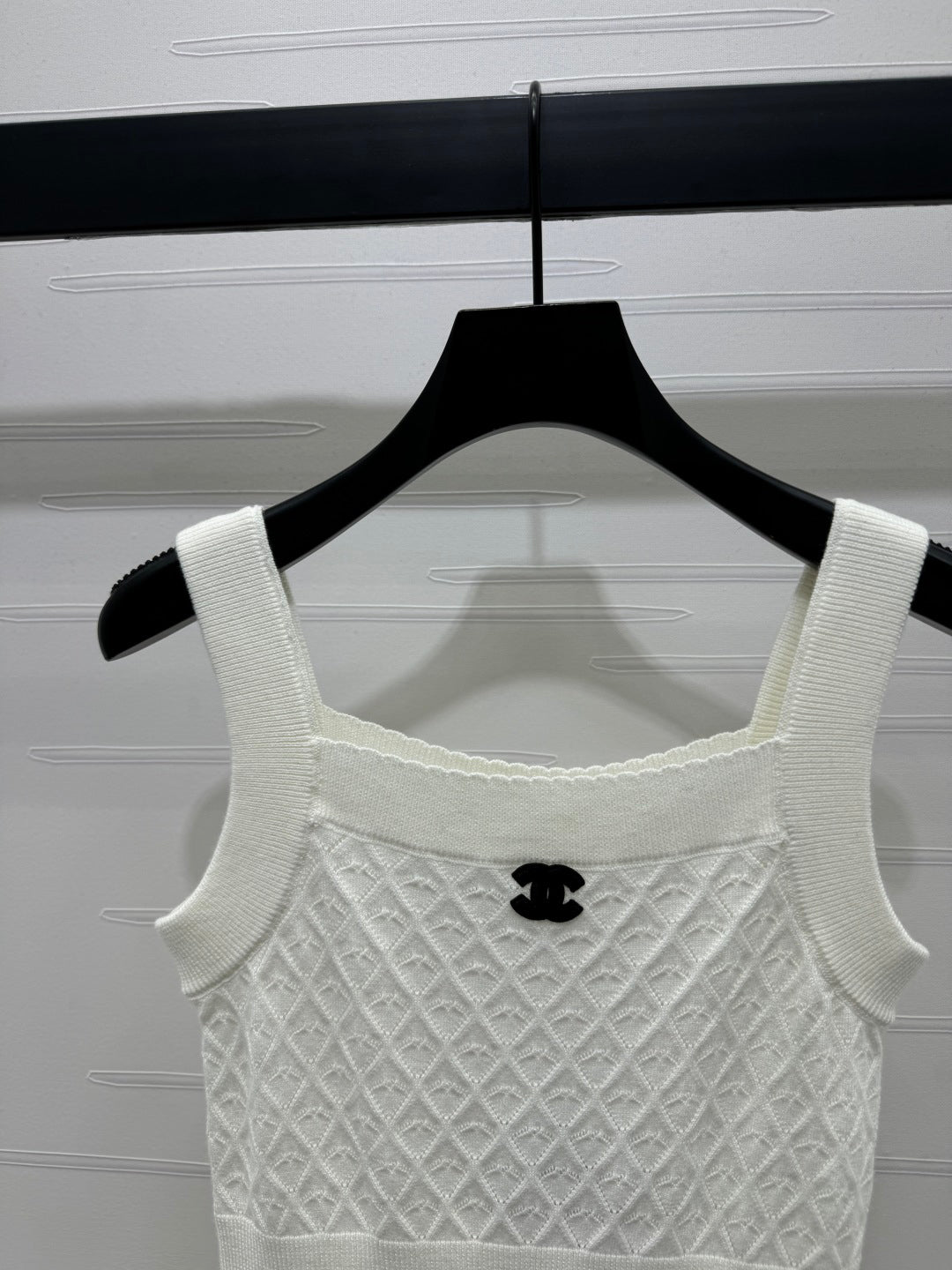 Heart Check Knit Camisole