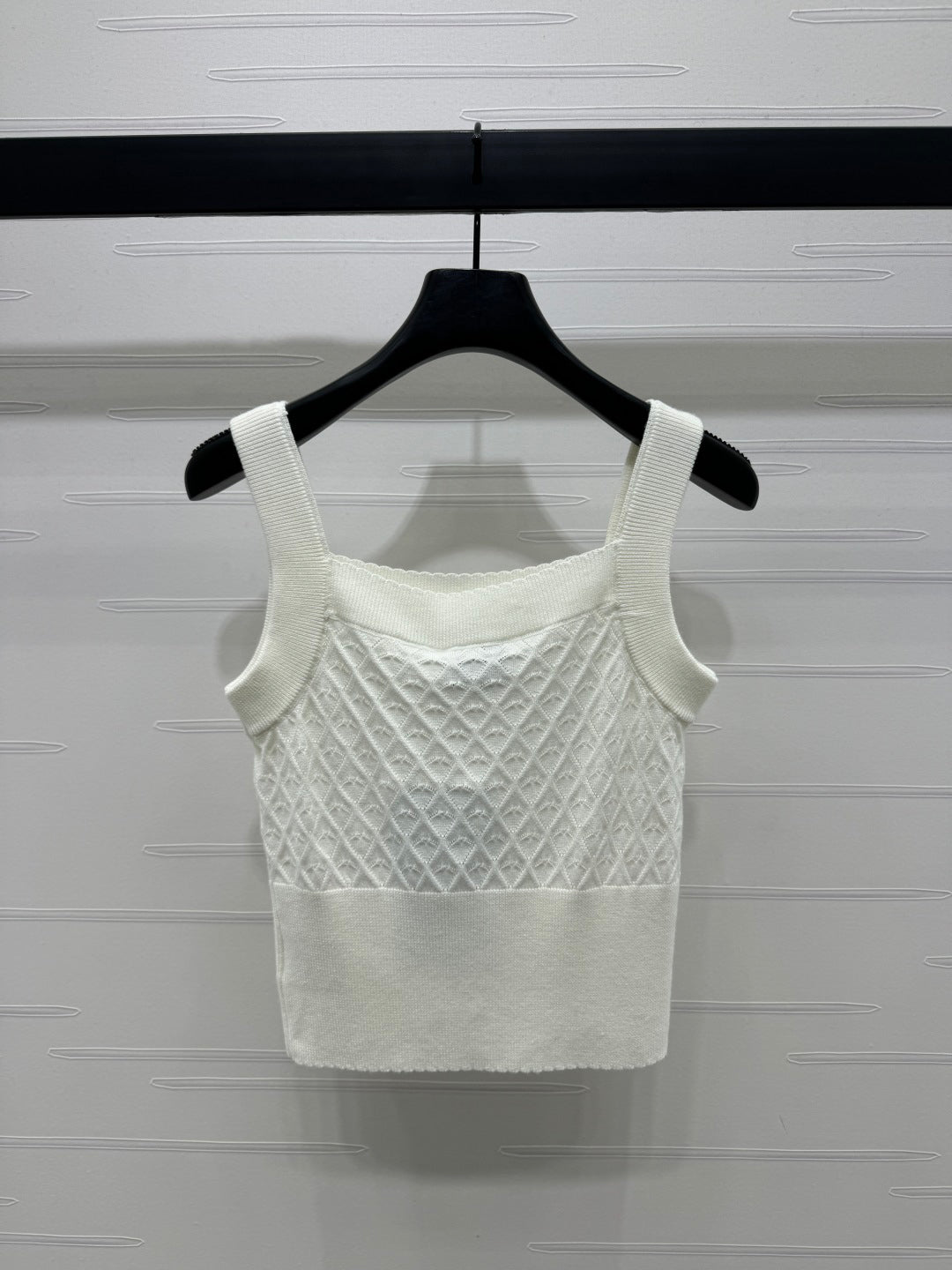 Heart Check Knit Camisole