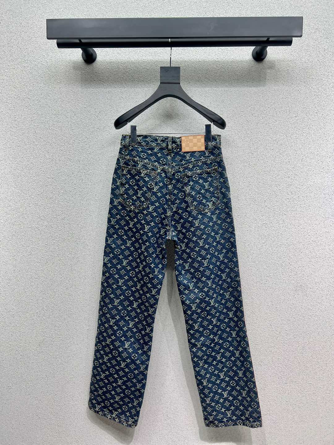 Old fashioned denim trousers