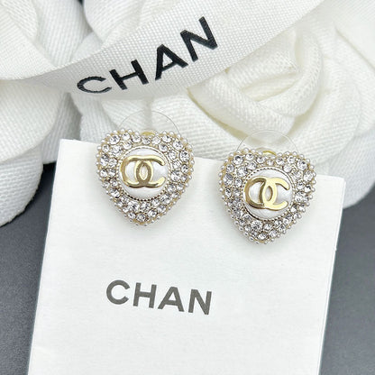 Classic Earrings Fashion Double C Letter 20